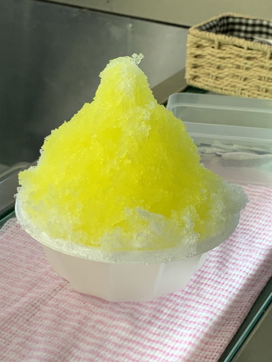 wakocoop's tweet photo. 【大学食堂情報】
今日から開始！

かき氷♪シロップいろいろ☆彡

昼ピークは提供できません🙇 https://t.co/cTndS0iFd9