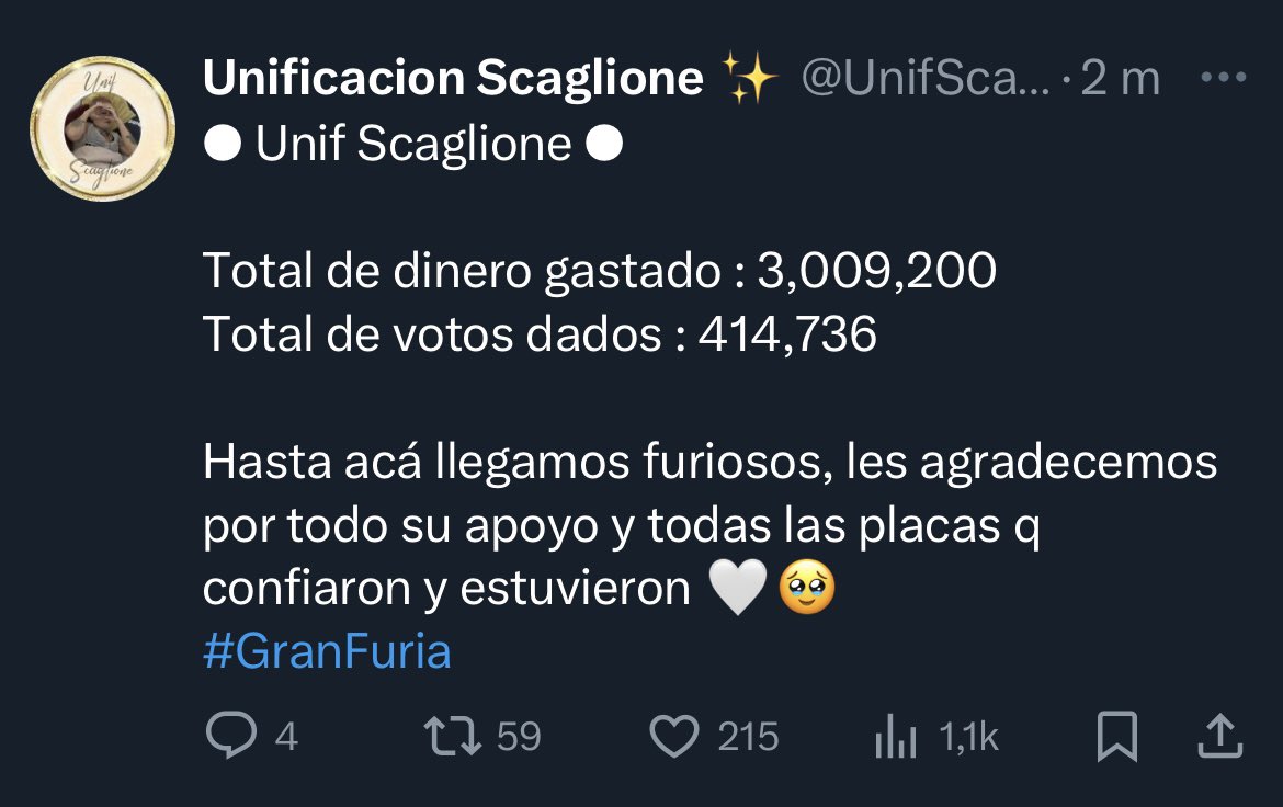 JofiCursentino's tweet photo. @GranHermanoAr a dar explicaciones si de los 60millones que entraron esto pusimos nosotros. 
$56.683.862 
#granfraude #granhermano #granfuria https://t.co/5Sf2B4v20I