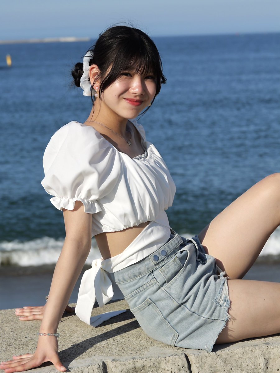 2024.06.16 海 de 撮影会 阿字ヶ浦 CHEERFUL 桜まほ🩵まほろん MAHO