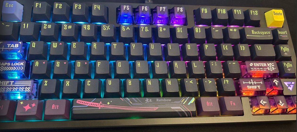 【ほぼ新品】ATK RS7 PRO RGB  限定キーキャップ付き Rabbit0-Shop / VXE ATK RS7 PRO