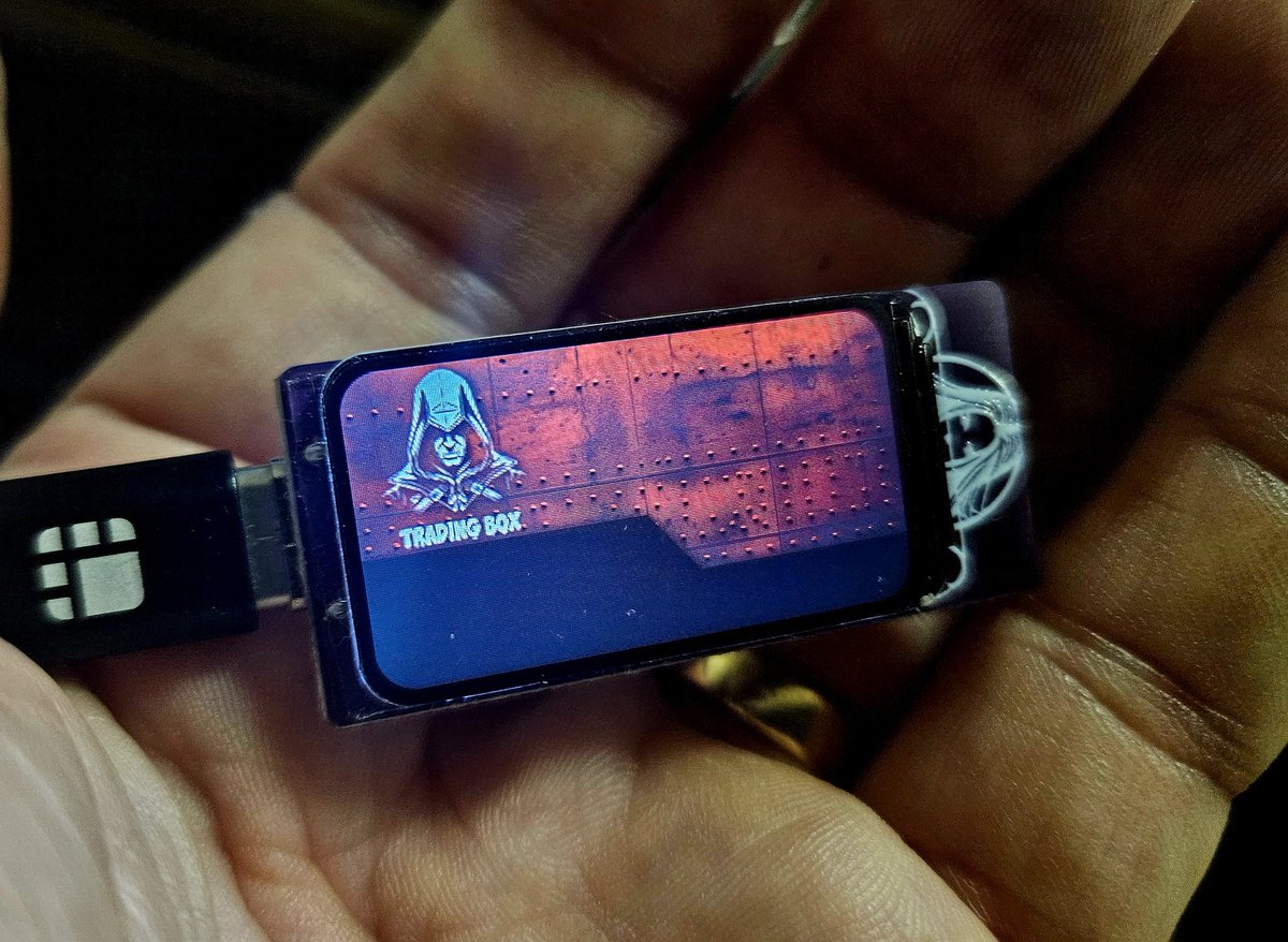 sulfuroid's tweet image. First algo to be added to the @EspressifSystem #esp32s3 micro trading machine.