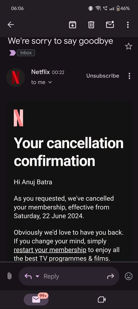 anuj_scorpion90's tweet photo. I've cancelled the @netflix subscription as dey r promoting #Maharaj movie to defame #Hinduism &amp; #SanatanDharma
I challenge #Bollywood &amp; @netflix to try to defame any other religion. Your coolness can be converted into coldness.
@NetflixIndia 
#BoycottNetflix #BoycottMaharajfilm https://t.co/qC8mUKrzRz