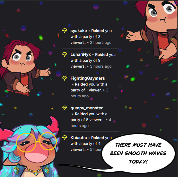 Mizzy_Blooms's tweet photo. We had so many people coming to port! So many who stayed on the Islands!🌺

Thank you @syakake1 @lunarinyx @FightingGaymers @MonsterGumpy @khiaotic and we took the party over to the talented and cute @elinthiaa https://t.co/7gozfhB9Dj
