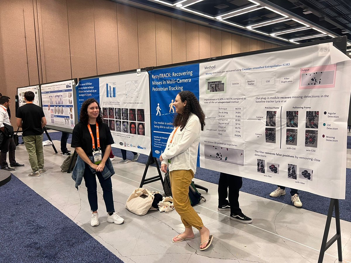 latinxincv's tweet photo. ''Thank you all for making it a great poster session! #LXAI #CVPR https://t.co/68NkLpZ2aP