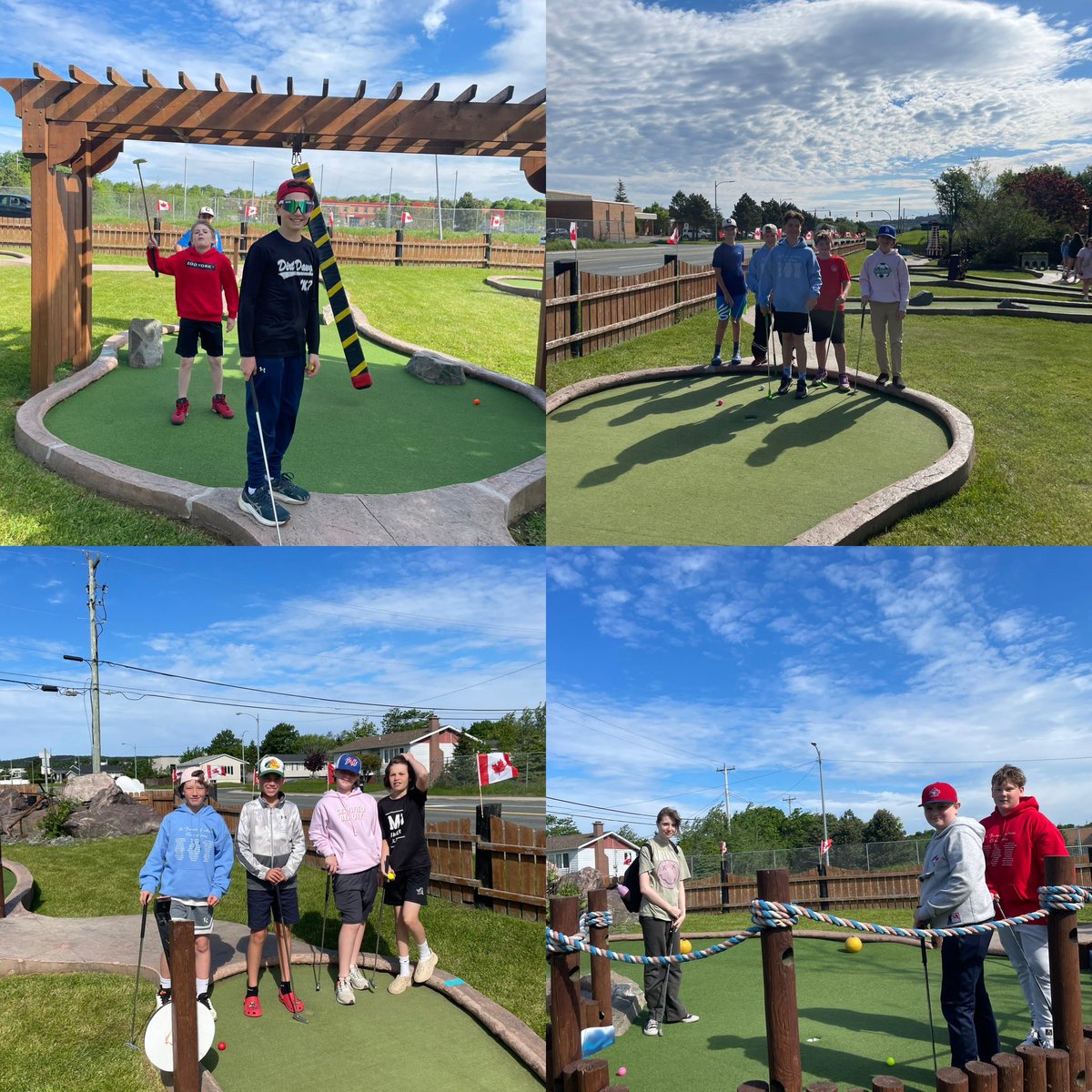 A fun game of mini golf on sunny morning was the perfect way to kick off a great day for our Grade 6’s! <a href="/SFOAschool/">St.Francis of Assisi School</a> <a href="/PenneDyer/">Penne Dyer</a> <a href="/caitlinhoward29/">Caitlin Howard</a>