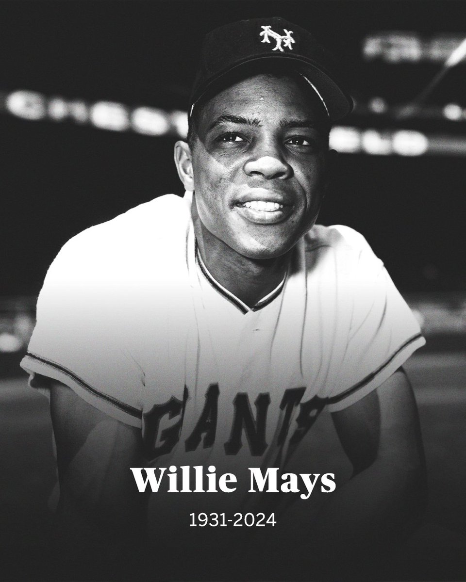 Baseball Hall of Famer Willie Mays died Tuesday at the age of 93, the San Francisco Giants announced.