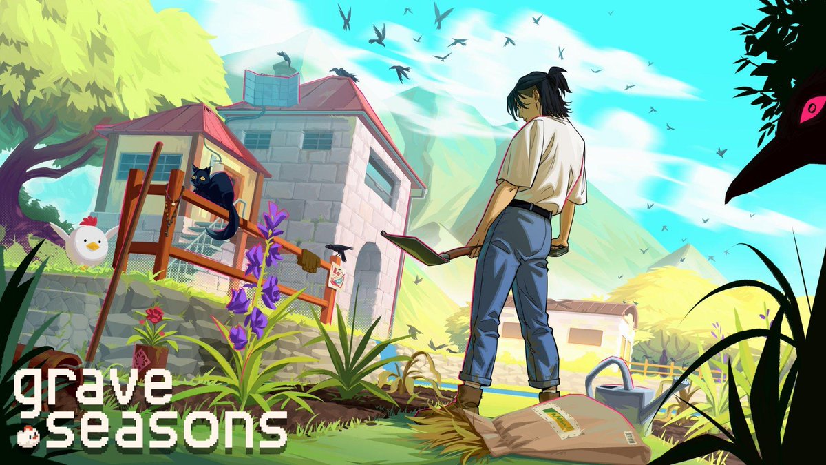 FatAlienCat's tweet photo. The indie game we're making and 3 other indies we're looking forward to~ 😍 https://t.co/suB9hAQZGf