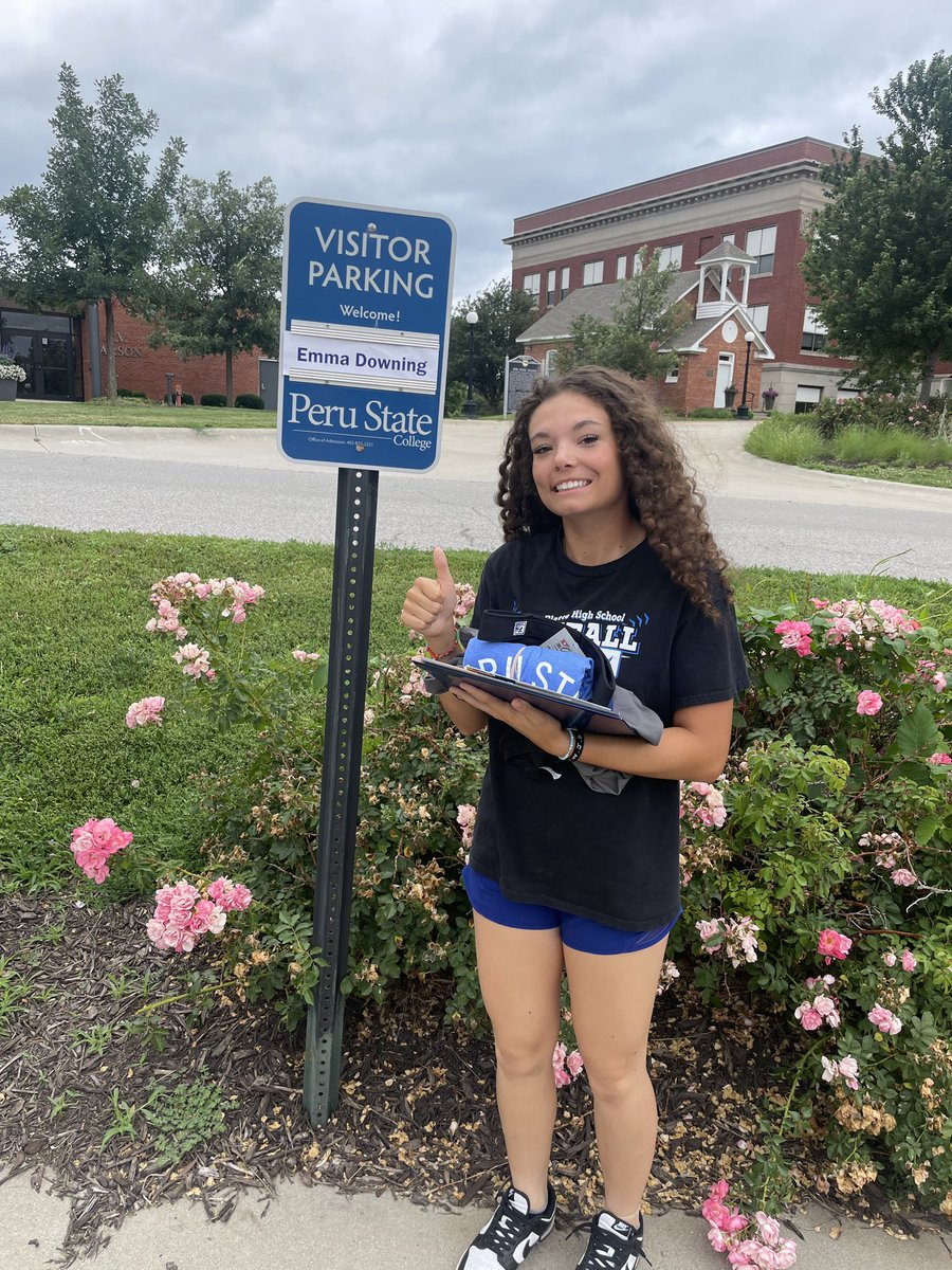 downster07's tweet photo. Had a great time at my visit at Peru State. I absolutely loved the campus! Thank you Coach Closner for your time!! Go Bobcats! #ClawsOut @PSCBobcatSB @CoachClosner https://t.co/8P9sg0p90V