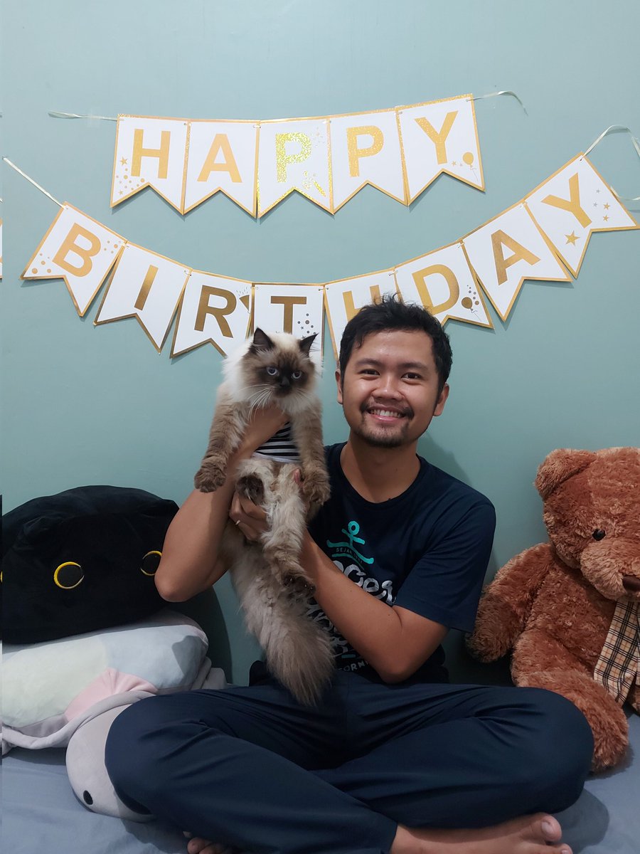 rinantiwijaya's tweet photo. Happy 1st B'Day Casper 👻🥳🥰❤️ https://t.co/w5FOSSHhIp