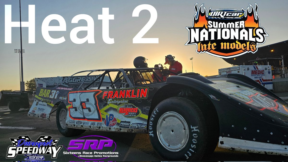 SixteensRacePro's tweet photo. Kye Blight picks up Heat #2 tonight with the @SummerNationals #HellTour at Davenport Speedway presented by @SixteensRacePro 🏁 https://t.co/hPmqH6cvTG