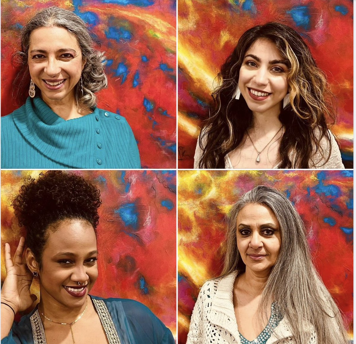 Tabiba (Toronto) A relatively new,  multi-generational women’s drum and vocal ensemble made up of Arabic world music artists, that combines the colours and textures of their voices, traditions and inspirations to create music that heals - at once haunting, hopeful and beautiful.