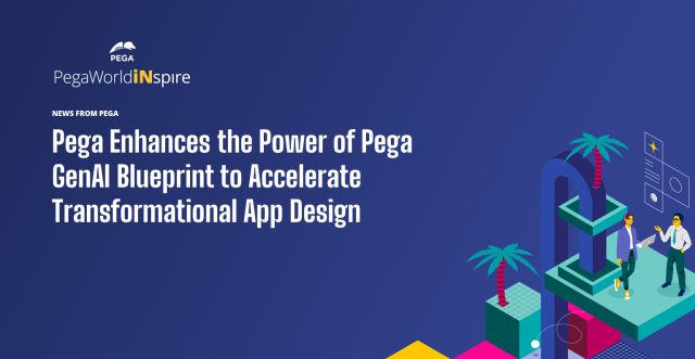 bensteiner's tweet photo. Pega introduces a powerful set of new enhancements and an improved user interface for Pega #GenAI Blueprint™ – the revolutionary app design-as-a-service tool that empowers organizations to reimagine their mission-critical workflows. #PegaWorld https://t.co/Ha2r9Xeuro https://t.co/Rn8gfP0fyl