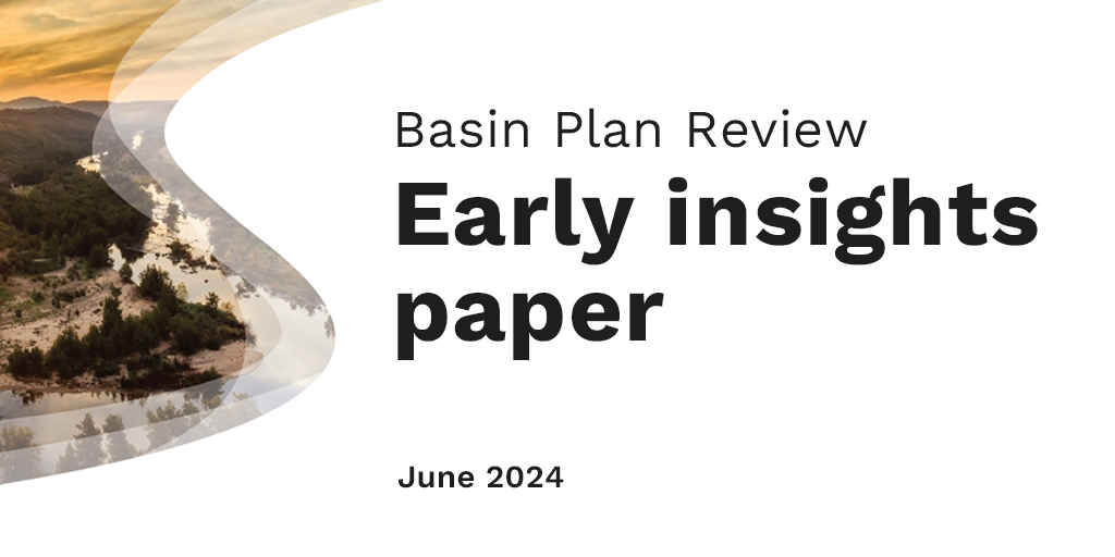 The Authority's early insights into the 2026 Basin Plan Review have just been released. It shares our current thinking on some of the Basin's most complex challenges.
📝 Media release: ow.ly/VtSh50SlkSt
📑 Early Insights Paper: ow.ly/g5qU50SlkKY