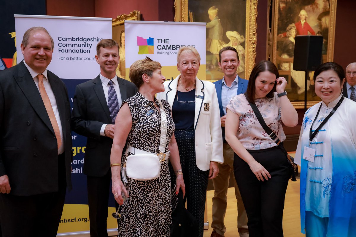 FaustinaYang6's tweet photo. @cambscf 20th Anniversary, CEO Michael O'Toole spoke about the importance of Philanthropy, thanking all the donors, partners, supporters, and most importantly the trustees, ambassadors, staff and volunteers. 
We are grateful too, thank you @cambscf for supporting our communities https://t.co/1aFoMxtYnw
