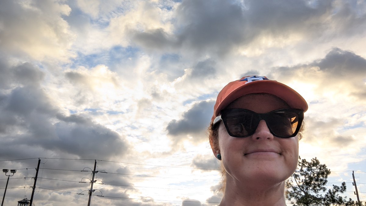 Margeflores's tweet photo. Watching the sunset while my daughter waits to compete in her summer league swim meet @BethkeElem #tictactoe https://t.co/xAtQcIBti5