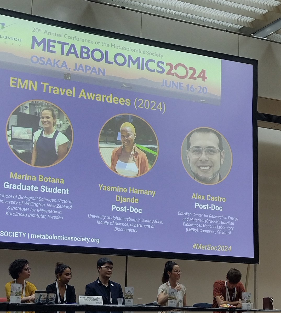 Portal Metabolômica Brasil (@brmetabo) on Twitter photo Two brazilians have been awarded the <a href="/EMN_MetSoc/">EMN Metabolomics Society</a> Travel Award and will be presenting their work at the #metsoc2024. Congrats Alex Castro and <a href="/MarinaBotana/">Marina Tonetti Botana</a> ! Two brazilians have been awarded the <a href="/EMN_MetSoc/">EMN Metabolomics Society</a> Travel Award and will be presenting their work at the #metsoc2024. Congrats Alex Castro and <a href="/MarinaBotana/">Marina Tonetti Botana</a> !