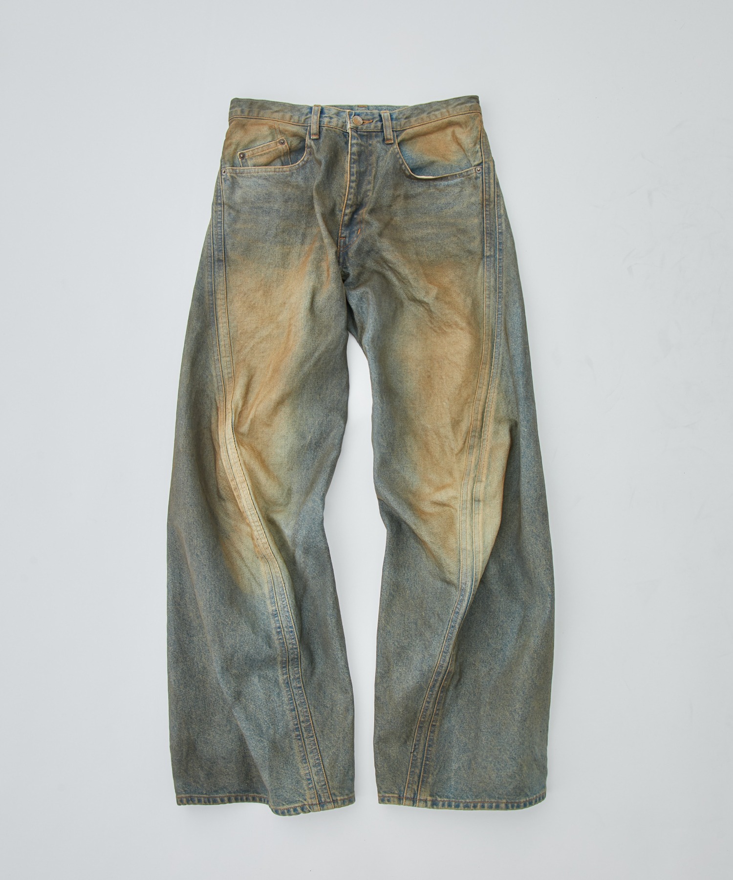 別注〉3D TWISTED JEANS | NVRFRGT
