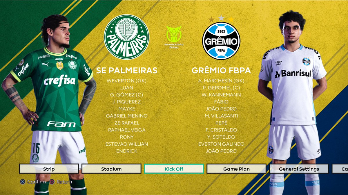 VirtuaRED's tweet photo. 👇 Some more features...
The following leagues have been 100% updated:
🇧🇷 Brasileirão Série A
🇦🇷 Liga Argentina
🇹🇷 Turkish Süper Lig
🇨🇭 Swiss Super League
...and much more!
📄 2/4
#bestPatch #betterForFree #PES2021 #PC https://t.co/GdWdif7OWy