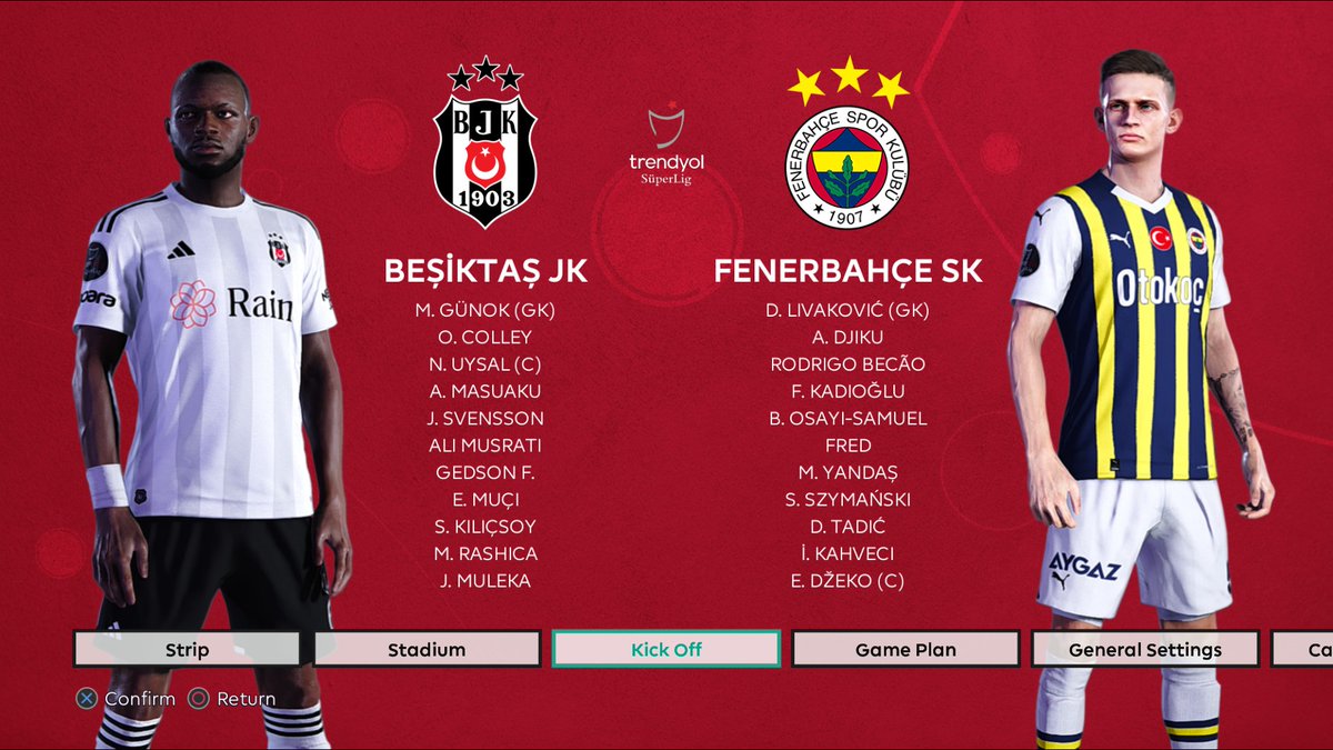 VirtuaRED's tweet photo. 👇 Some more features...
The following leagues have been 100% updated:
🇧🇷 Brasileirão Série A
🇦🇷 Liga Argentina
🇹🇷 Turkish Süper Lig
🇨🇭 Swiss Super League
...and much more!
📄 2/4
#bestPatch #betterForFree #PES2021 #PC https://t.co/GdWdif7OWy