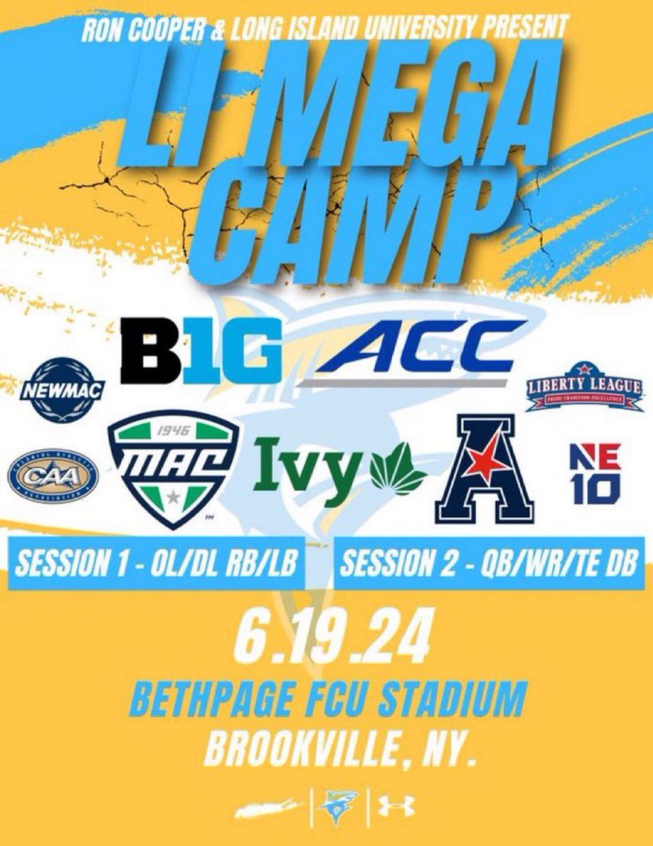 James Lannon (@james_lannon5) on Twitter photo I am very excited to announce that I will be attending the <a href="/LIUSharksFB/">LIU Football</a> mega camp on June 19‼️ Can’t wait to compete and learn. <a href="/CoachRCooper/">Ron Cooper</a> <a href="/CoachKap_/">Kap Dede, Ph.D.</a> <a href="/CoachMathies/">Eric Mathies</a> @ScottNoivo30 <a href="/JACFootball/">John Abbott Football</a> I am very excited to announce that I will be attending the <a href="/LIUSharksFB/">LIU Football</a> mega camp on June 19‼️ Can’t wait to compete and learn. <a href="/CoachRCooper/">Ron Cooper</a> <a href="/CoachKap_/">Kap Dede, Ph.D.</a> <a href="/CoachMathies/">Eric Mathies</a> @ScottNoivo30 <a href="/JACFootball/">John Abbott Football</a>