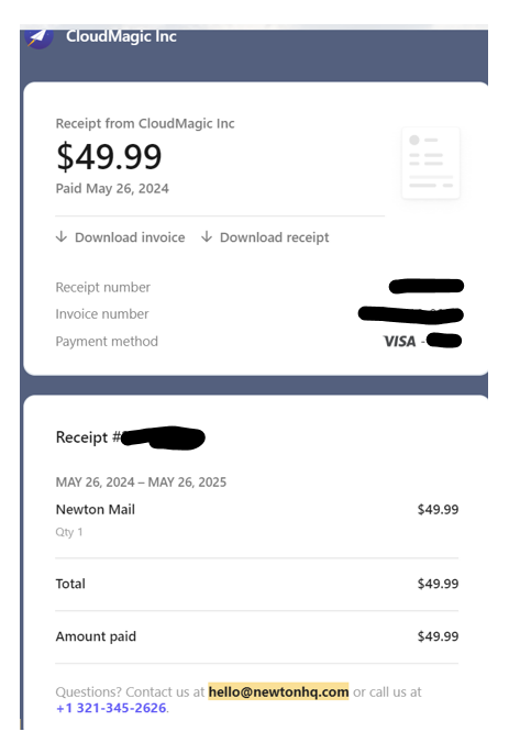 maximiser111's tweet photo. @newtonmailapp I paid my renewal almost month ago however you haven't renewed my subscription. I have sent multiple emails to your support desk showing proof of payment and you have ignored my emails. Please activate my service. Why do I need to go to X have this sorted? https://t.co/atAPN1u83J