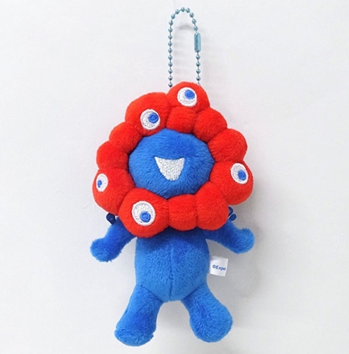 2025大阪・関西万博ミャクミャク ボールチェーンマスコット 3点セット 限定スタンプおまけ付☆大阪万博☆ミャクミャクボールチェーン