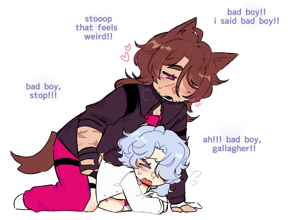 bad news guys it was a bad idea to praise the old hound :/ poor kid

#gallamisha #mishallagher