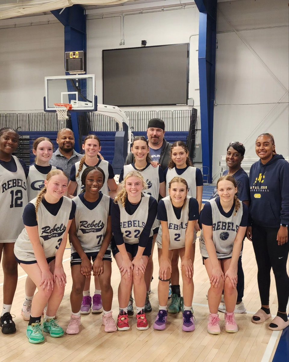Rebels take the "W" at tonight's breakout game! Fun game, way to GO girls!