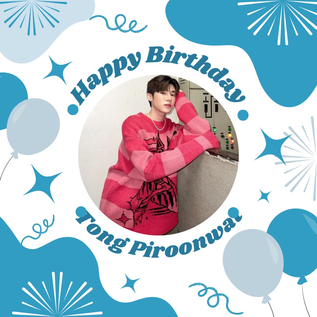 สุขสันต์วันเกิด <a href="/TongPiroonwat/">Tong.tong</a> 🎂🎉. วันเกิดคำอวยพรและโครงการอื่น ๆ อีกมากมายที่จะมาถึง สนุกกับวันของคุณด้วยความรักและความสุข.. ขอพระเจ้าอวยพรคุณและครอบครัวของคุณ 💜💛
#Tongpiroonwat #sn1entertainment #sn1_ent #safestudio #maniact_sn1 #ต้องต้องพิรุฬห์วัฒน์ #tongton9