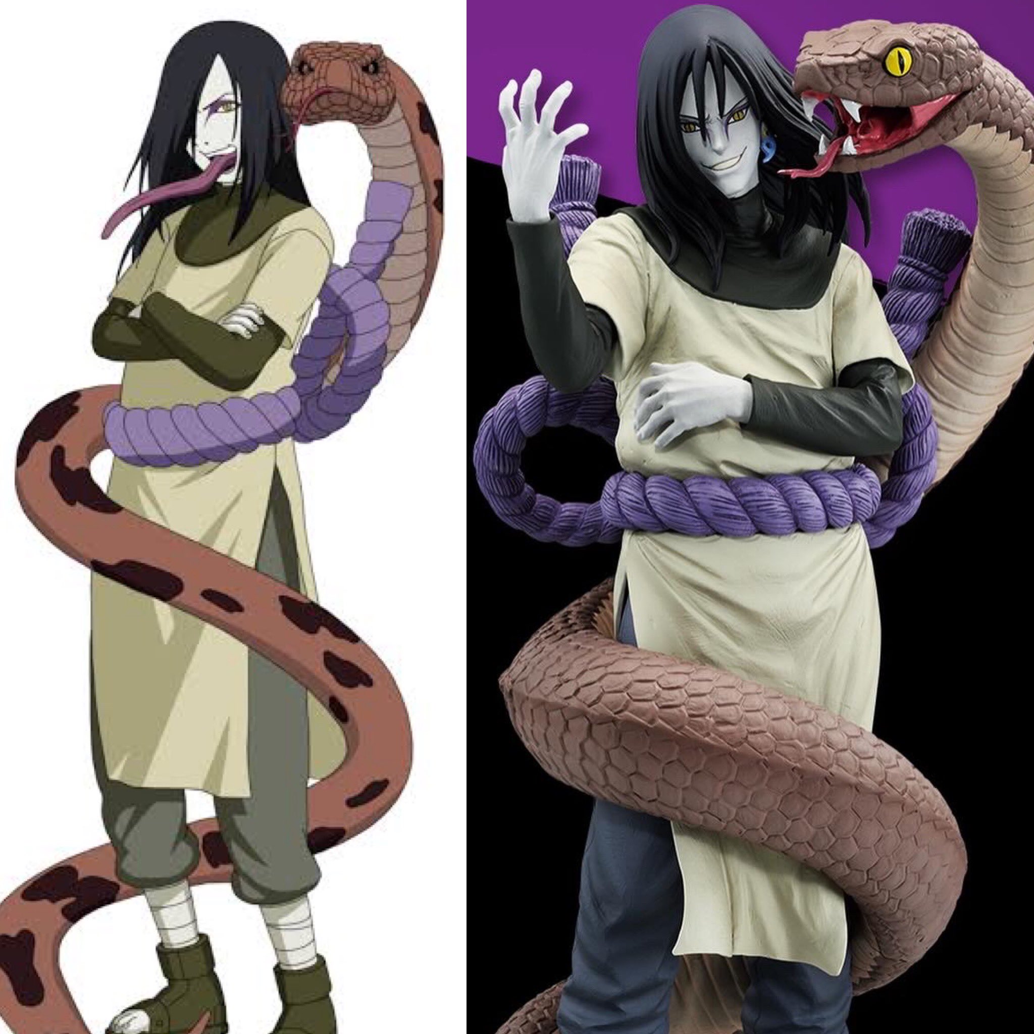 一番くじ すばや NARUTO-ナルト- 疾風伝 伝説の三忍 B賞 大蛇丸