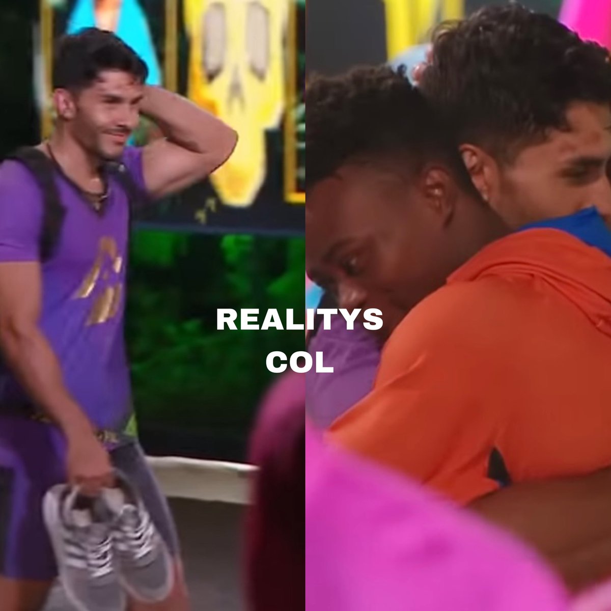 realityscol's tweet photo. Yoifer sabe que cuando necesitó de alguien, Santi estuvo para él; jamás dudó en regalarle sus tenis para que pudiera competir.
#Desafio20Años  #DesafioXX https://t.co/7Z0Bs0WeCy