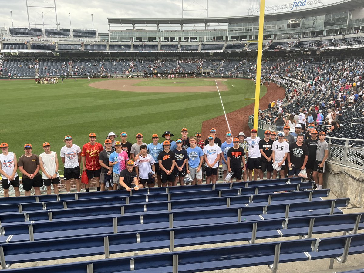 Fun day in Omaha with this group! #TigerTown