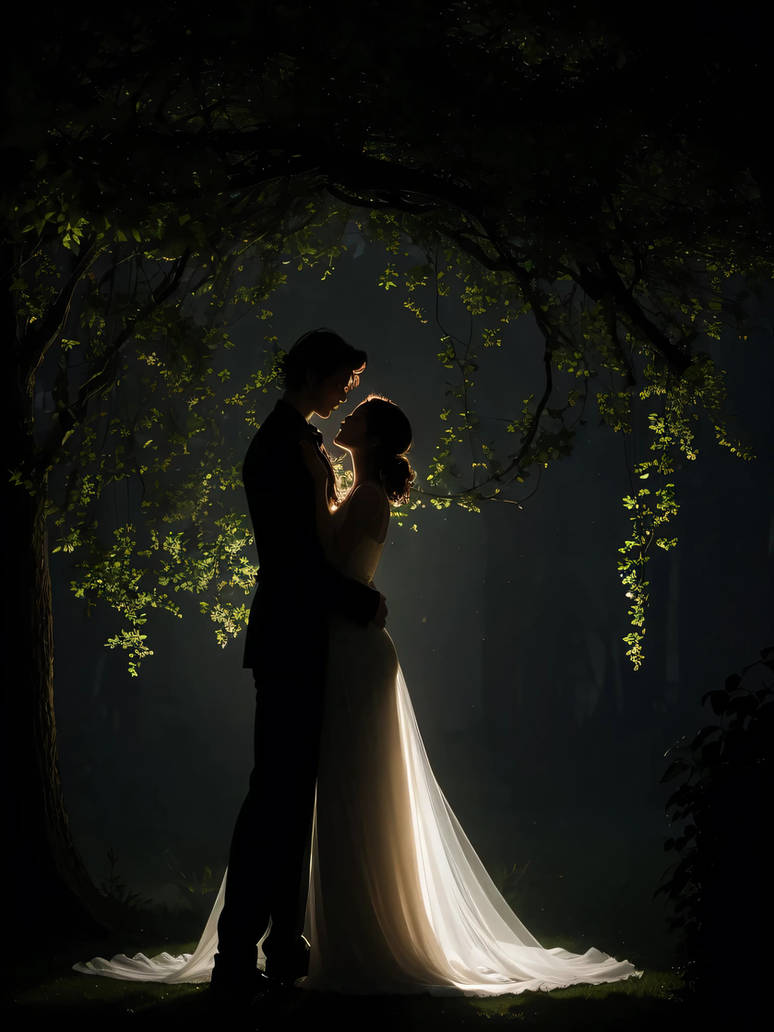 His tender Love fills her
delicate Heart softly

Like passionate kisses

Quickening her yearning
heartbeats to bloom

With a gentle melody
of caressing light

🌝🌿❤️‍🔥💋❤️‍🔥🌿🌝