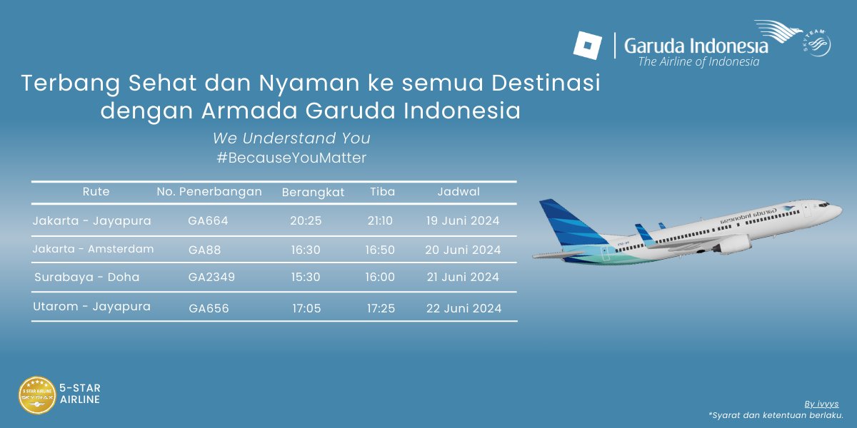 "Scheduled Flights for This Week: June 19th - June 22nd"

Cr <a href="/iivys_/">ceyinn</a>