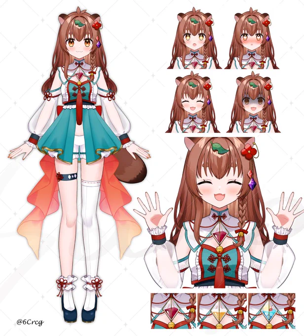 呑酩ちぇるさま()のVのお姿とキービジュアルを担当させていただきました!めちゃめちゃ気合いの入った初配信は要チェックです!!動いてるのほんと可愛いすぎますっ 