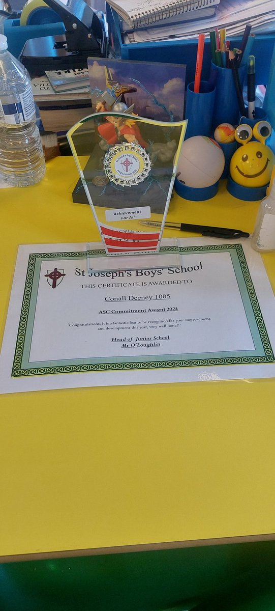Autism Specific Classroom Key Stage 3 St Joseph's (@autismks3_stj) on Twitter photo Two of our pupils, Jacob and Conall awarded for commitment and achievement at our school's junior prizegiving#proud#achievementforall <a href="/StJosephsDerry/">Principal St Joseph's Boys' School</a> Two of our pupils, Jacob and Conall awarded for commitment and achievement at our school's junior prizegiving#proud#achievementforall <a href="/StJosephsDerry/">Principal St Joseph's Boys' School</a>