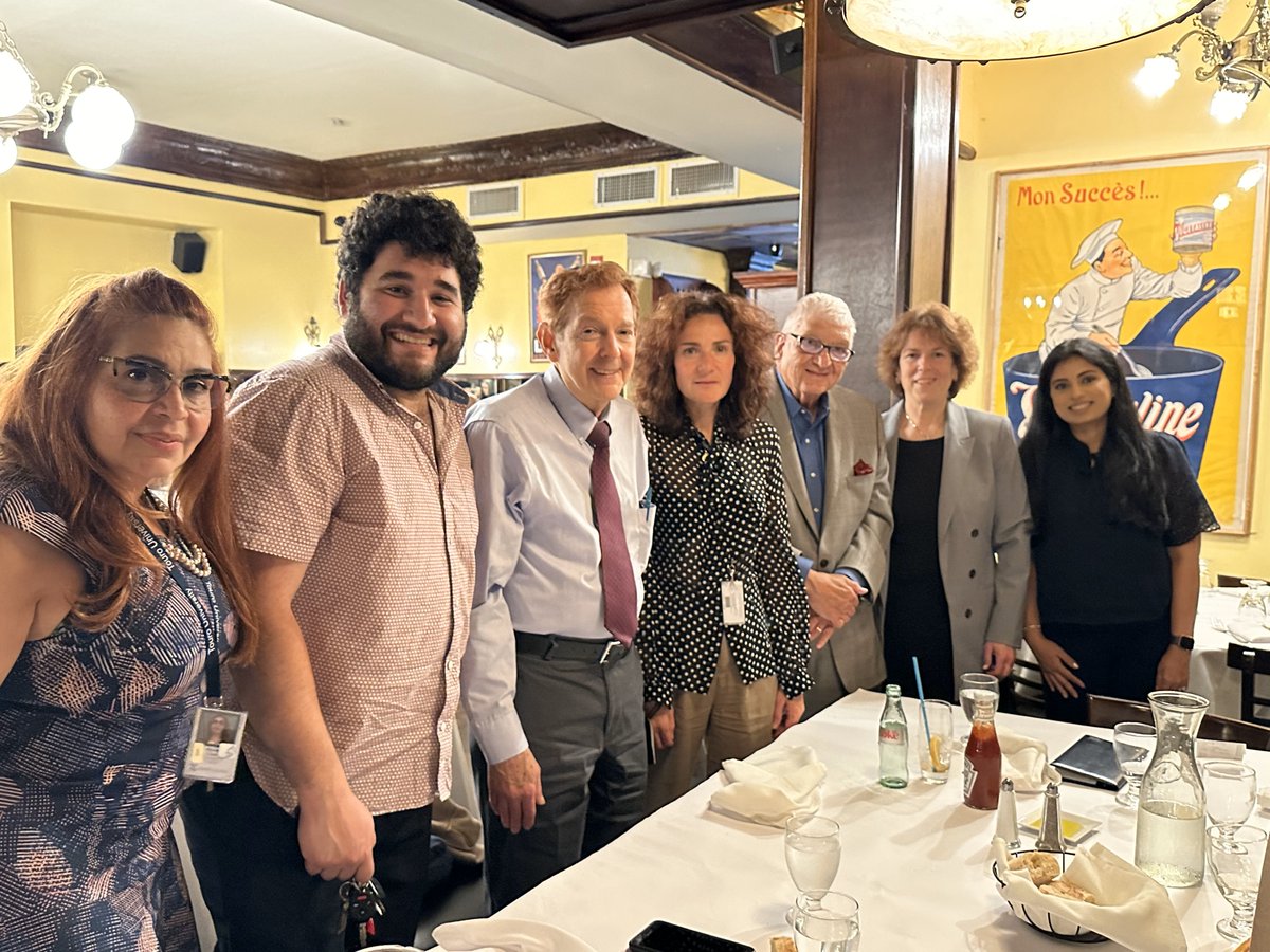 Thank you to Nick Aiello for over 20 years at Touro University and congratulations on your retirement.