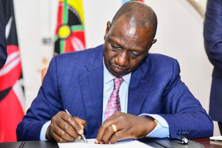 President William Ruto reportedly declines to sign the Finance Bill 2024 and sends it back to Parliament according to State-affiliated media outlet 'The Star'.