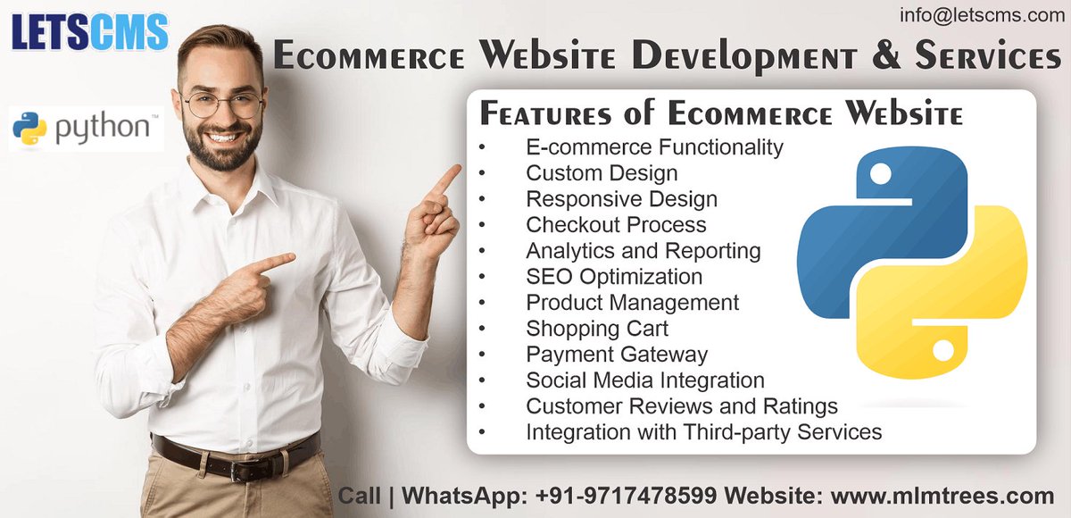 letscms's tweet image. Building an E-commerce Website Development in Python Flask
mlmtrees.com/product/unilev…
#PythonFlask #EcommerceDevelopment #FlaskWebDevelopment #OnlineStore #CustomEcommerce #PythonDevelopment #SecureTransactions #ProductManagement #OrderManagement #ScalableEcommerce #python