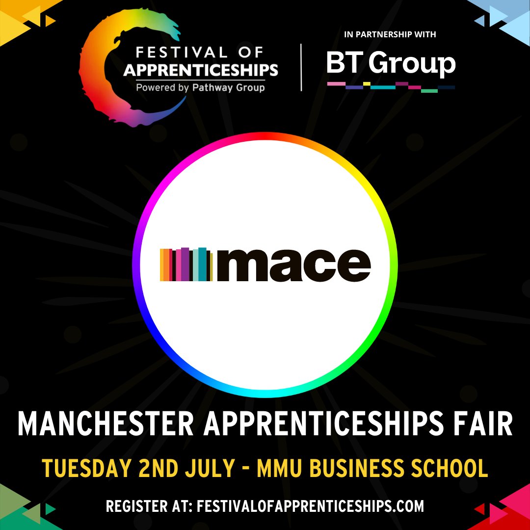 Meet The Exhibitor - <a href="/MaceGroup/">Mace</a>

festivalofapprenticeships.com

#FestivalOfApprenticeships #Apprenticeships #Apprenticeship #ApprenticeshipsWork #ChooseApprenticeships #CareerDevelopment #CareersFair #Careers