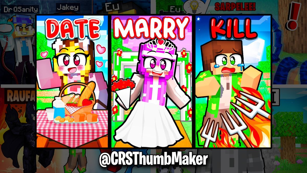 CRSThumbMaker's tweet photo. 📷 NEW MINECRAFT THUMBNAIL 📷
 📷RT+FAV?❤❤
What do you think about it?
#drawing #thumbnail #minecraftthumbnail #minecraft #thumbnailcreator https://t.co/VzyksqvUWw