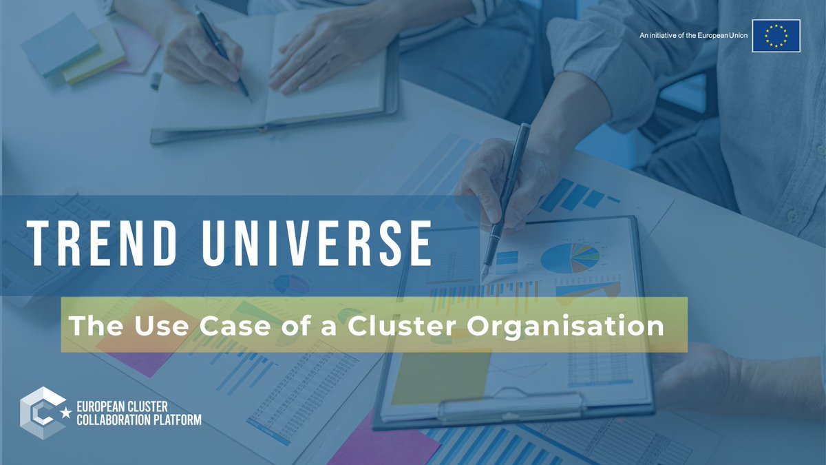 📈Interested in how cluster organisations can improve their future planning by creating a trend radar for specific regions and industrial ecosystems?

🎥 Catch up on the #ECCP webinar recording "Trend Universe: The Use Case of a Cluster Organisation"👇
youtu.be/q8pnpDGIzzo