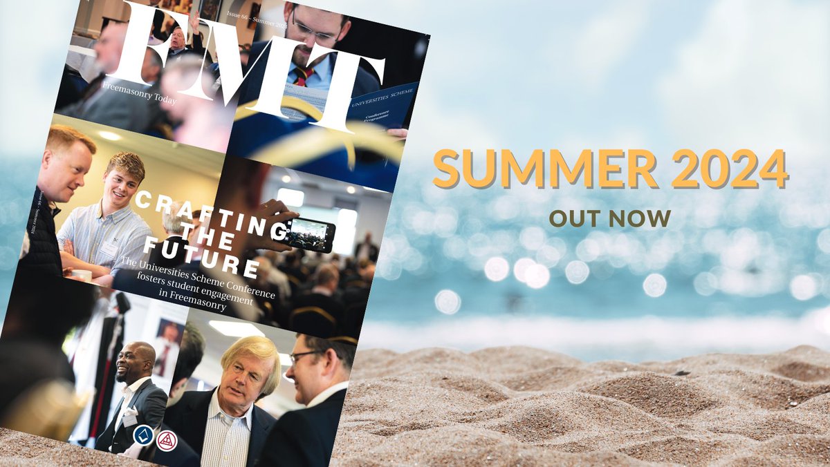 🏖️ The Summer 2024 edition of <a href="/Freemasonry2day/">Freemasonry Today</a> is available now!

Discover inspiring stories, insightful articles, and more from the exciting world of Freemasonry✨

Prefer a digital copy?⏬
🔗ugle.org.uk/discover-freem…

#Freemasons