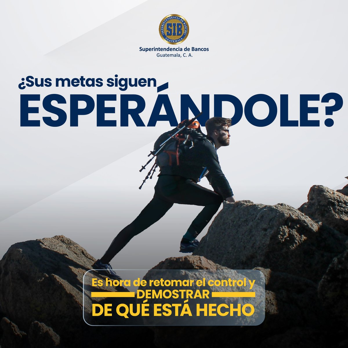 sib_guatemala's tweet photo. ✅ A mitad del año es el momento ideal para reevaluar y retomar sus metas financieras. 🎯 ¿Cuál es su principal objetivo financiero? ¡Queremos leer sus comentarios! ⬇️ #FinanzasPersonales #Metas2024 https://t.co/dIjUhOWd4i