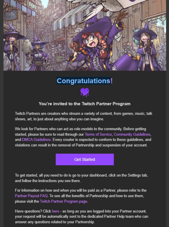 I swore I would never apply .....
Apparently, I'm a partner now