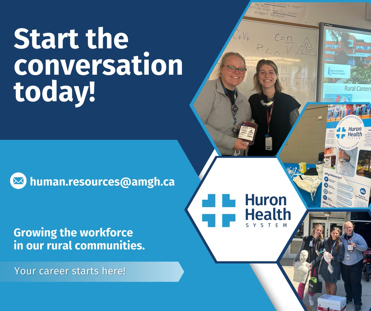 Staff from AMGH had the opportunity to connect with students to share information on the various career paths we have to offer. We are grateful for the opportunity to inspire and encourage students who are exploring career options to join our team!
Start the conversation today!