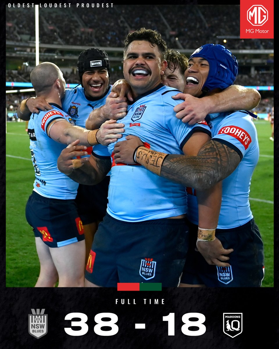 SSFCRABBITOHS's tweet photo. Our boys and the Blues turned it on! 💙🔥🐇❤️💚 #MGMotor https://t.co/edERKBLLNl