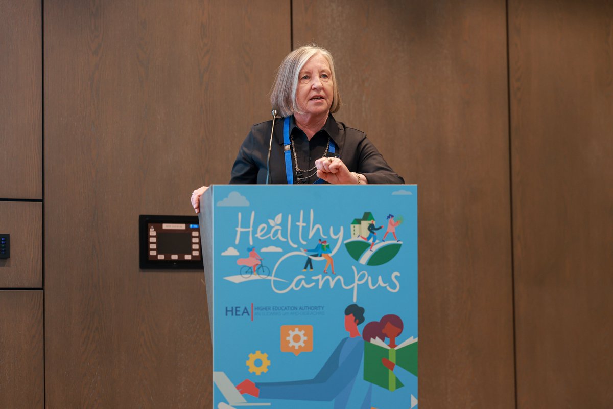 ‘Young people live in complex, ever changing worlds.....we need to equip students, our students, with the skills they need to navigate their way through difficult situations to achieve their potential.’

Professor Barbara Dooley #healthycampus24