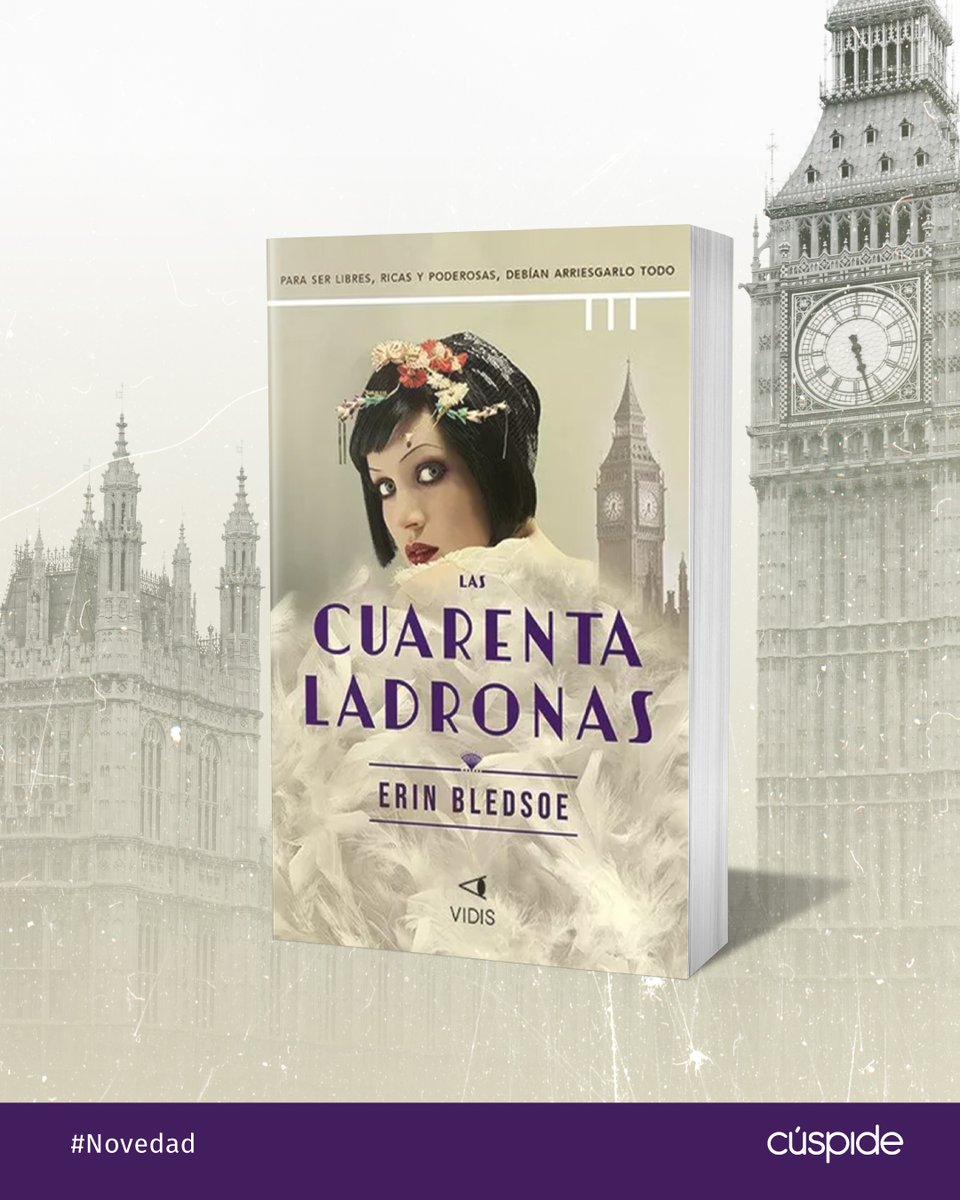 Cúspide Libros (@cuspidelibrosok) on Twitter photo “Las cuarenta ladronas”, un retrato de la dualidad de las mujeres en los años 20. De las que asumían el rol de amas de casa, hasta las que elegían luchar por su independencia. 💪
Disponible en Cuspide.com
3 cuotas sin interés.
#CuspideLibros #Novedad <a href="/VidisHistorica/">VidisHistorica</a> “Las cuarenta ladronas”, un retrato de la dualidad de las mujeres en los años 20. De las que asumían el rol de amas de casa, hasta las que elegían luchar por su independencia. 💪
Disponible en Cuspide.com
3 cuotas sin interés.
#CuspideLibros #Novedad <a href="/VidisHistorica/">VidisHistorica</a>