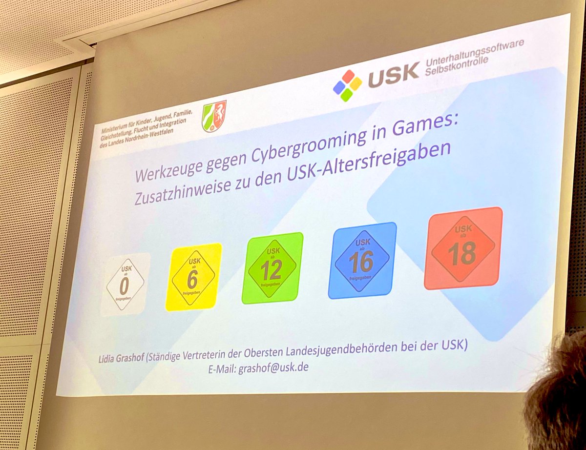 Spieleratgeber (@spieleratgeber) on Twitter photo Heute sind wir bei der Fachtagung „Werkzeuge gegen Cybergrooming“ von <a href="/ChancenNRW/">chancen.nrw</a> & zeigen im Forum Games gemeinsam mit <a href="/jugendschutznet/">jugendschutz.net</a>, <a href="/USK_de/">USK</a> & BZKJ auf, wie Eltern & Fachkräfte Kinder & Jugendliche dabei unterstützen können, sich vor Gefahren durch Cybergrooming zu schützen. Heute sind wir bei der Fachtagung „Werkzeuge gegen Cybergrooming“ von <a href="/ChancenNRW/">chancen.nrw</a> & zeigen im Forum Games gemeinsam mit <a href="/jugendschutznet/">jugendschutz.net</a>, <a href="/USK_de/">USK</a> & BZKJ auf, wie Eltern & Fachkräfte Kinder & Jugendliche dabei unterstützen können, sich vor Gefahren durch Cybergrooming zu schützen.